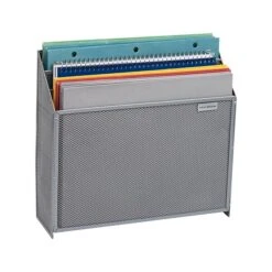 Mind Reader Network Collection Wall-Mounted 3-Compartment Wire Mesh File Organizer, Silver (WAFIST3-SIL) -Fellowe Desk Shop 1CF1D4CB 0827 424D 9083B4C09069F8C2 s7