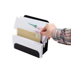 Mind Reader 6-Compartment Steel File Organizer, Black (IVERFI6-BLK) -Fellowe Desk Shop 1E47EAB8 68C0 42DE BFFC28FE912218CA s7