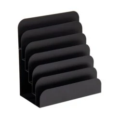 Mind Reader 6-Compartment Steel File Organizer, Black (IVERFI6-BLK) -Fellowe Desk Shop 4EB49134 71EB 4AE2 95C18368B45E9E8E s7