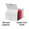 Staples Index Card Case, 3" X 5", Assorted (TR50992) -Fellowe Desk Shop 690B4C04 FCF9 48D4 889B35C1FFFD4957 s7