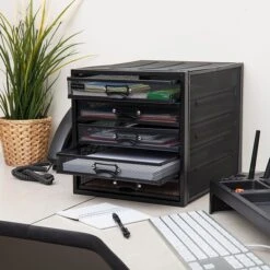 Mind Reader Network Collection 5-Compartment Steel Storage Drawer, Black (5CABMESH-BLK) 12 Mind Reader Network Collection 5-Compartment Steel Storage Drawer, Black (5CABMESH-BLK) -Fellowe Desk Shop AE98EA38 FB8D 40A9 8402E9D67FB1A06C s7