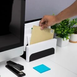 Mind Reader 6-Compartment Steel File Organizer, Black (IVERFI6-BLK) -Fellowe Desk Shop AEE6B7D7 7680 4218 9FBA9CA4EB250947 s7