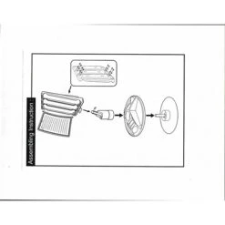 Aidata® Executive Rotary Base Organizer With 30 Display Panels, Black