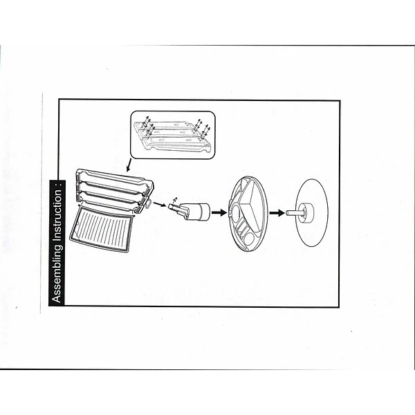 Aidata® Executive Rotary Base Organizer With 30 Display Panels, Black 3 Aidata® Executive Rotary Base Organizer With 30 Display Panels, Black