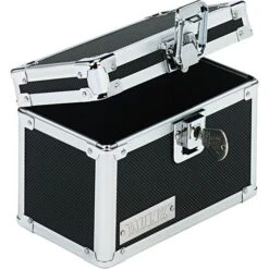 Vaultz™ Locking Card File, 350-Card Capacity, 3 X 5, Black