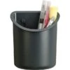 Officemate Panel Verticalmate Plastic Pencil Cup, Gray (29032) -Fellowe Desk Shop s0461537 s7