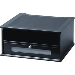Victor Technology Wooden Desktop Monitor Riser, Midnight Black (1175-5) 9 Victor Technology Wooden Desktop Monitor Riser, Midnight Black (1175-5) -Fellowe Desk Shop s0599939 s7