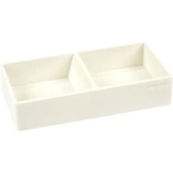 Poppin Softie This + That Tray, White, (100439) -Fellowe Desk Shop s0955679 s7