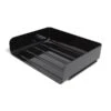 TRU RED™ Side Load Stackable Plastic Letter Tray, Black, 2/Pack (TR55327) -Fellowe Desk Shop s1147965 s7