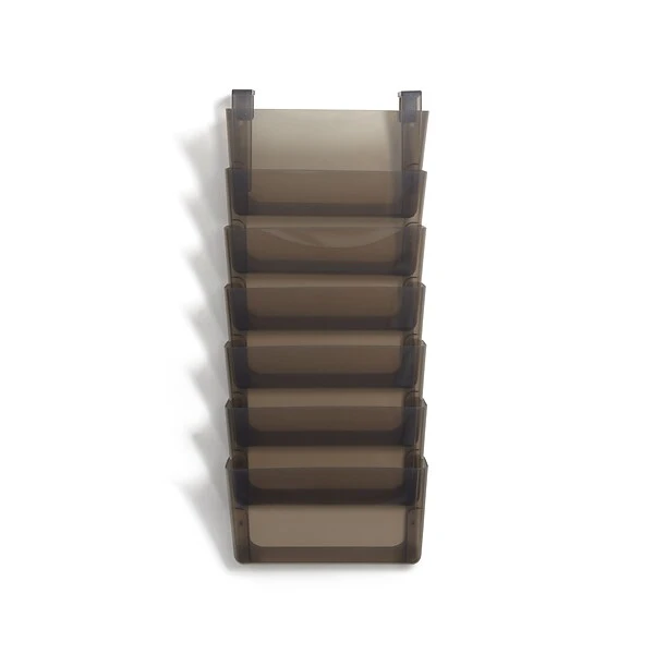 TRU RED™ Unbreakable 7-Pocket Plastic Letter Wall File, Smoke (TR55349) 3 TRU RED™ Unbreakable 7-Pocket Plastic Letter Wall File, Smoke (TR55349)