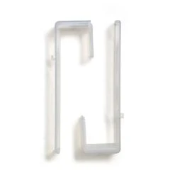 TRU RED™ Over Wall Hangers For Wall Files, Clear, 2/Pack (TR55353)
