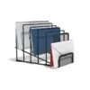 TRU RED™ 6 Compartment Wire Mesh Letter Holder, Matte Black (TR57561) -Fellowe Desk Shop s1191607 s7