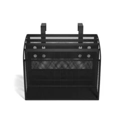 TRU RED™ 4-Pocket Mesh Letter Wall File, Black (TR57581-CC)