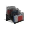 TRU RED™ 7 Compartment Wire Mesh File Organizer, Matte Black (TR57559) 2 TRU RED™ 7 Compartment Wire Mesh File Organizer, Matte Black (TR57559) -Fellowe Desk Shop s1191650 s7