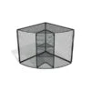 TRU RED™ 4 Compartment Wire Mesh Corner Organizer, Matte Black (TR57976) -Fellowe Desk Shop s1191705 s7