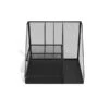 TRU RED™ 8 Compartment Wire Mesh Desk Organizer, Matte Black (TR57533) -Fellowe Desk Shop s1191707 s7
