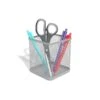 TRU RED™ Stackable Wire Mesh Pencil Holder, Silver (TR57576) -Fellowe Desk Shop s1191708 s7