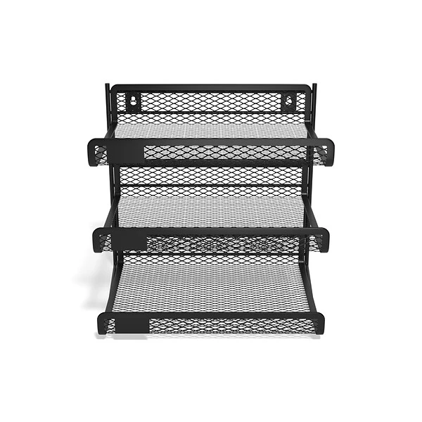 TRU RED™ 3 Compartment Wire Mesh File Organizer, Matte Black (TR57556) 3 TRU RED™ 3 Compartment Wire Mesh File Organizer, Matte Black (TR57556)