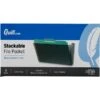 Quill Brand® Single Pocket Plastic Letter Size Wall File, Smoke (737301) -Fellowe Desk Shop s1191991 s7