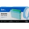 Quill Brand® Single Pocket Plastic Letter Size Wall File, Clear (737304) -Fellowe Desk Shop s1193445 s7