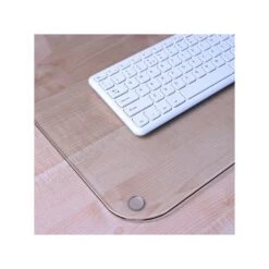 Desktex Glaciermat Anti-Slip Glass Desk Pad, 20" X 36", Clear (FCDE2036G) -Fellowe Desk Shop sp112309029 s7
