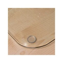 Desktex Glaciermat Anti-Slip Glass Desk Pad, 20" X 36", Clear (FCDE2036G) -Fellowe Desk Shop sp112309033 s7