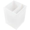 JAM Paper® Plastic Pen Holder, White, Desktop Pencil Cup, Sold Individually (341wh) -Fellowe Desk Shop sp11853263 s7