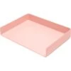 Poppin Stackable Front Loading Letter Tray, Letter Size, Pink, 4/Pack (108517) 2 Poppin Stackable Front Loading Letter Tray, Letter Size, Pink, 4/Pack (108517) -Fellowe Desk Shop sp119193682 s7