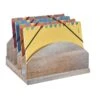 Bindertek Stacking Wood Desktop Organizers Step Up File (WSU-DR) -Fellowe Desk Shop sp12417791 s7