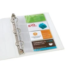 Avery Business Card Pages, 40-Card Capacity, Clear (76025) -Fellowe Desk Shop sp129214096 s7