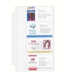 Avery Business Card Pages, 40-Card Capacity, Clear (76025)