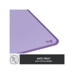 Logitech Studio Series Polyester Desk Mat, 27.5" X 11.8", Lavender (956-000036) -Fellowe Desk Shop sp144382113 s7