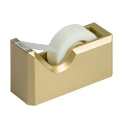JAM Paper® Office & Desk Sets, 1 Stapler & 1 Tape Dispenser, Gold, 2/Pack (3378go) -Fellowe Desk Shop sp152889873 s7