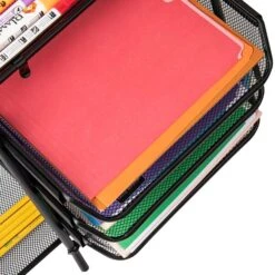 Mind Reader Census Steel Letter Holder, Black (3TFILE-BLK) -Fellowe Desk Shop sp155205943 s7