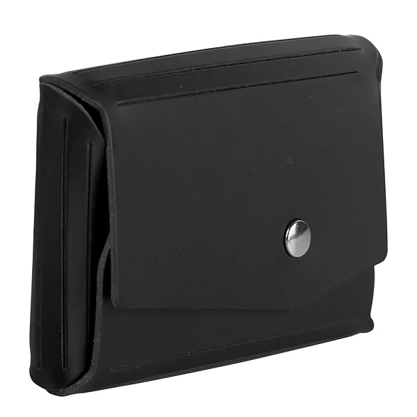 JAM Paper® Italian Leather Business Card Holder Case With Angular Flap, Black, Sold Individually (2233317460) 3 JAM Paper® Italian Leather Business Card Holder Case With Angular Flap, Black, Sold Individually (2233317460)