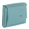 JAM Paper® Italian Leather Business Card Holder Case With Angular Flap, Teal Blue, Sold Individually (233329916)