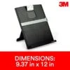 3M® Document Stand With Clip & Guide Bar, Black (DH340MB) -Fellowe Desk Shop sp173282463 s7
