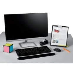 3M® Document Stand With Clip & Guide Bar, Black (DH340MB) -Fellowe Desk Shop sp173282470 s7