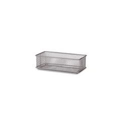 Design Ideas Mesh DrawerStore Organizer, 3" X 6", Silver (120909)