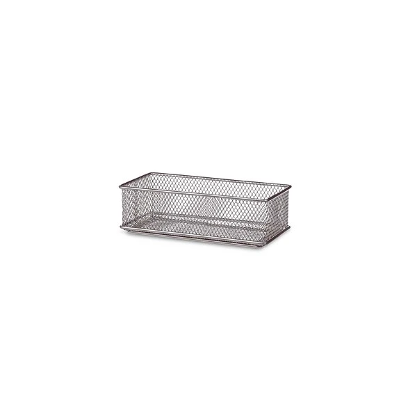 Design Ideas Mesh DrawerStore Organizer, 3" X 6", Silver (120909) 3 Design Ideas Mesh DrawerStore Organizer, 3" X 6", Silver (120909)