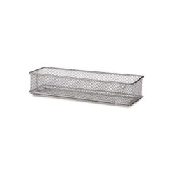 Design Ideas Mesh DrawerStore Organizer, 3" X 9", Silver (120919)