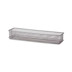 Design Ideas Mesh DrawerStore Organizer, 3" X 12", Silver (120929)
