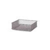 Design Ideas Mesh DrawerStore Organizer, 6" X 6", Silver (120939)