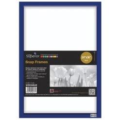 Seco Snap Frame, 24" X 36", Blue (SN2436)