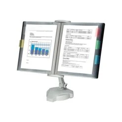 Fellowes Reference Plastic Rack, Platinum (22300)
