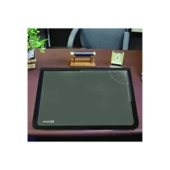 Artistic Logo Pad Anti-Slip Rubber Desk Pad, 31" X 20", Black (41200) -Fellowe Desk Shop sp39611861 s7