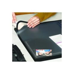 Artistic Logo Pad Anti-Slip Rubber Desk Pad, 31" X 20", Black (41200) -Fellowe Desk Shop sp39611862 s7