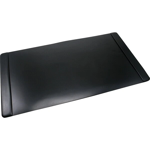 Advantus Faux Leather Desk Pad With Side Rail, 36" X 20", Black (75868) 3 Advantus Faux Leather Desk Pad With Side Rail, 36" X 20", Black (75868)
