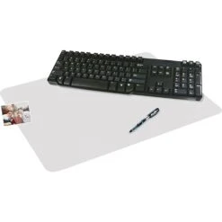 Artistic Krystal View Plastic Desk Pad, 17" X 22", Clear (60-7-0M)