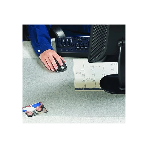 Artistic Krystal View Plastic Desk Pad, 17" X 22", Clear (60-7-0M) 5 Artistic Krystal View Plastic Desk Pad, 17" X 22", Clear (60-7-0M) - Image 3